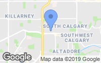 Map of Brentwood, AB