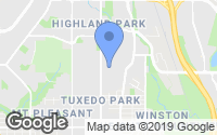 Map of Brentwood, AB