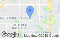 Map of Brentwood, AB