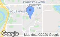 Map of Brentwood, AB