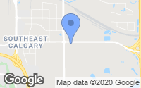 Map of Brentwood, AB